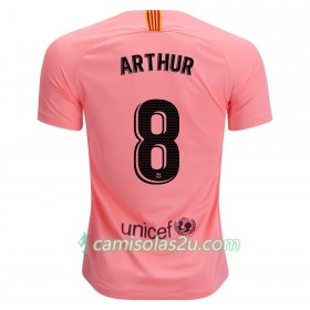 Camisolas de Futebol FC Barcelona Arthur 8 Equipamento 3ª 2018/19 Manga Curta